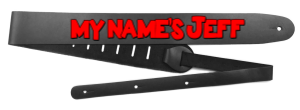 ~Custom Printed Guitar Straps (custom)