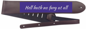 ~Custom Printed Guitar Straps (custom)