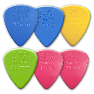 Delrinex LYX Series Picks (10 Pack)