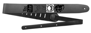~Custom Printed Guitar Straps (custom)
