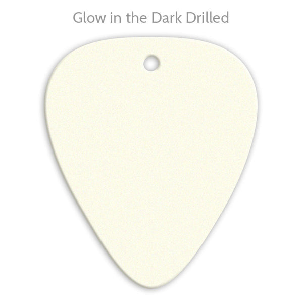 Celluloid Glow In The Dark Printed Picks - Single Sided