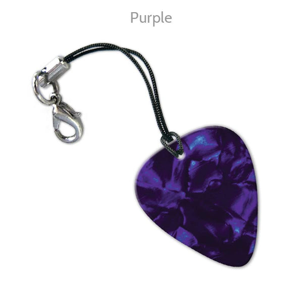 Celluloid Printed Pick Keyrings - Single Sided