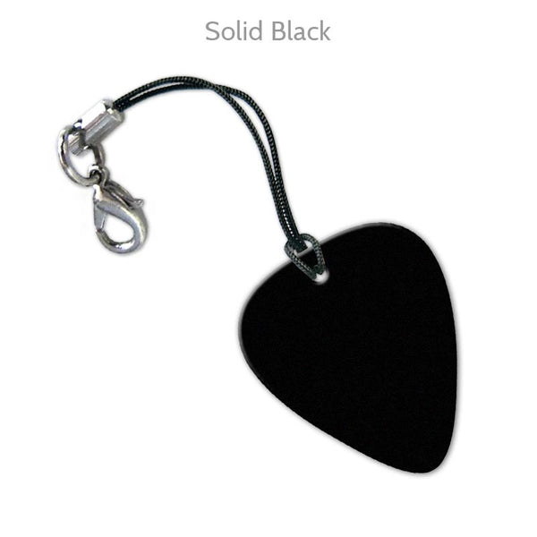 Celluloid Printed Pick Keyrings - Single Sided