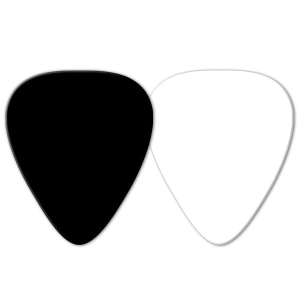 Celluloid Standard Shape Printed Picks - Double Sided