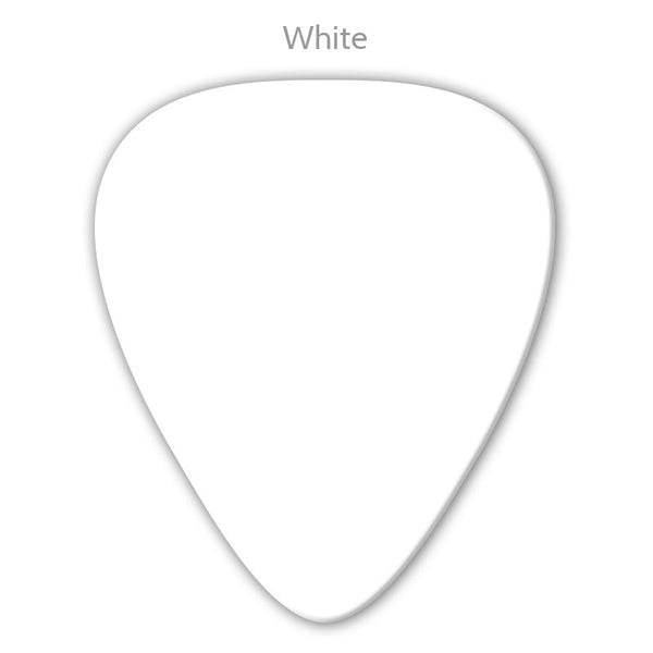 Celluloid Standard Shape Printed Picks - Single Sided