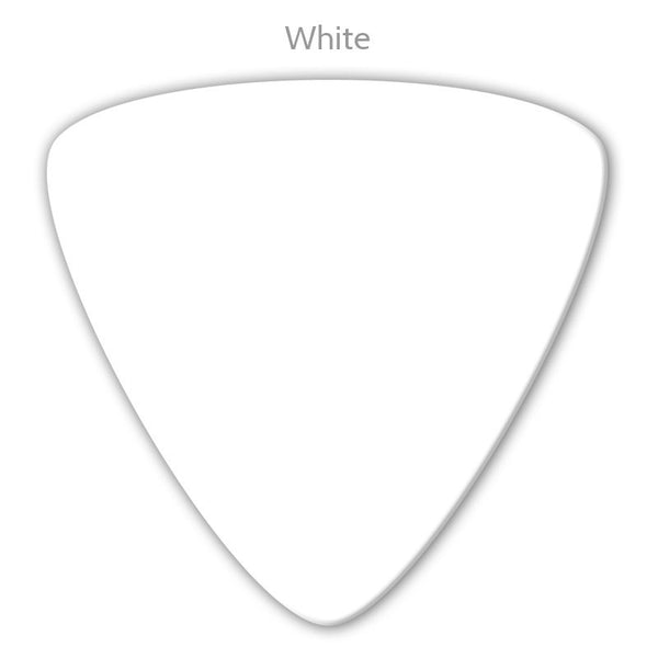 Celluloid Large Triangle Shape Printed Picks - Double Sided
