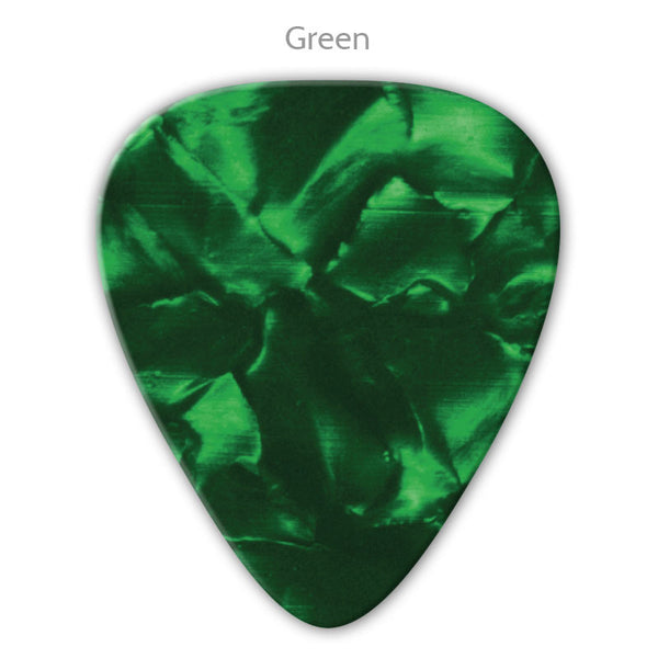 Vintage Celluloid Printed Picks - Double Sided
