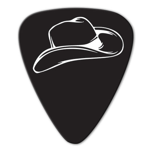 Country Music Theme - Cowboy Hat Picks (10 pack)