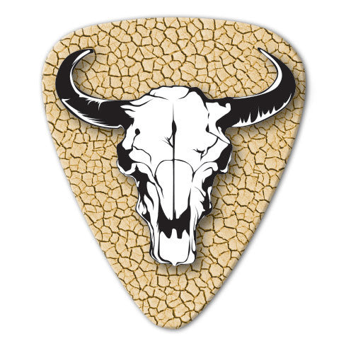 Country Music Theme - Cattle Skull Picks (10 pack)