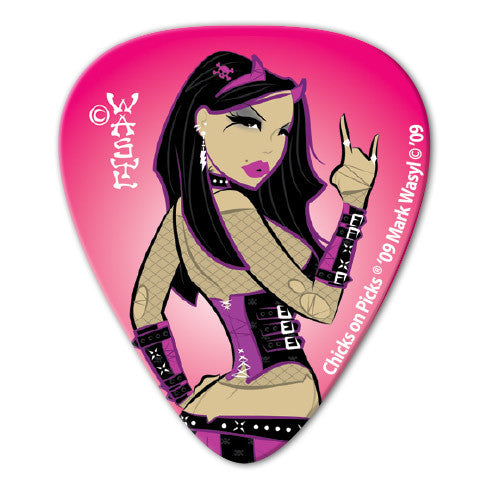 Drop Dead Sexy - Metal Horns Picks (10 pack)