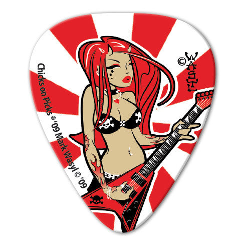 Drop Dead Sexy - Respect the Horns Picks (10 pack)