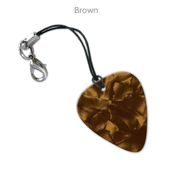 Celluloid Printed Pick Keyrings - Double Sided