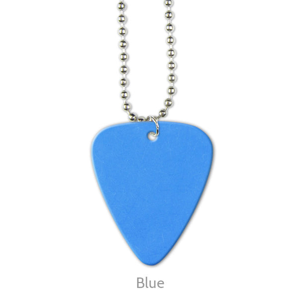 Delrinex Etched Pick Necklaces - Double Sided