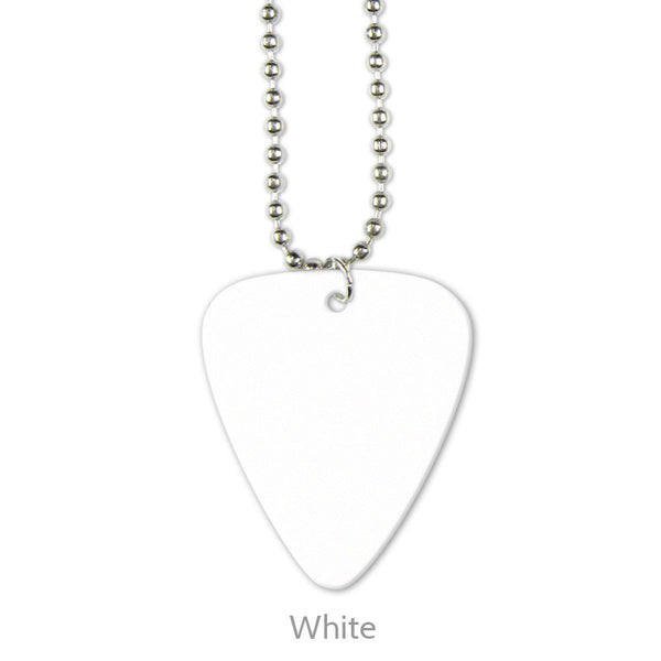 Delrinex Printed Pick Necklaces - Single Sided