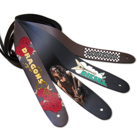 Custom Printed Guitar Straps