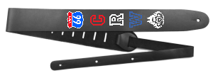 ~Custom Printed Guitar Straps (custom)