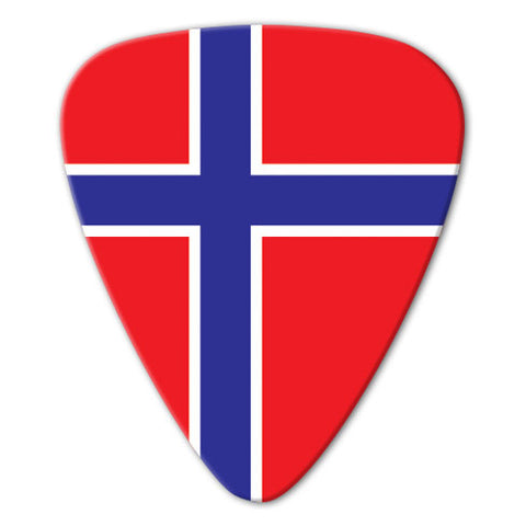 World Flag - Norway Flag Picks (10 pack)