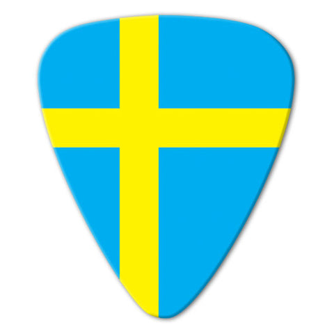 World Flag - Sweden Flag Picks (10 pack)