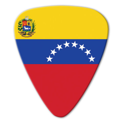 World Flag - Venezuela Flag Picks (10 pack)