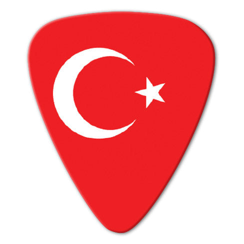 World Flag - Turkey Flag Picks (10 pack)