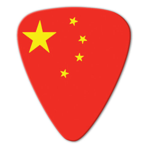 World Flag - China Flag Picks (10 pack)