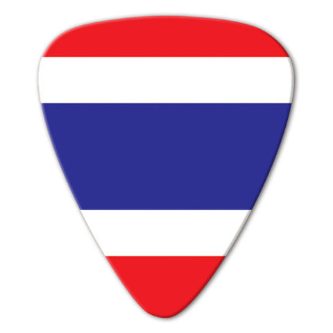 World Flag - Thailand Flag Picks (10 pack)