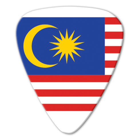 World Flag - Malaysia Flag Picks (10 pack)