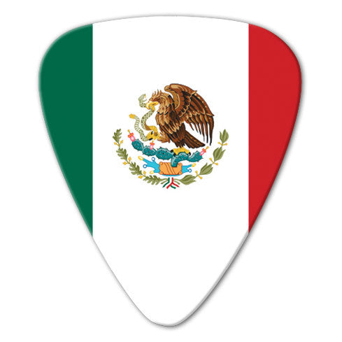 World Flag - Mexico Flag Picks (10 pack)
