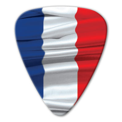 France - French Photo Flag Picks (10 pack)