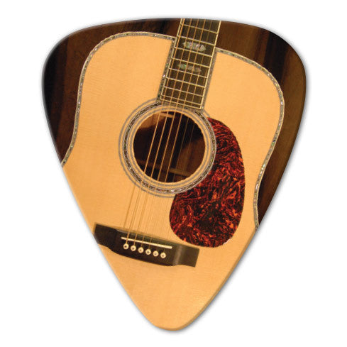 Guitar Theme - Acoustic Picks (10 pack)