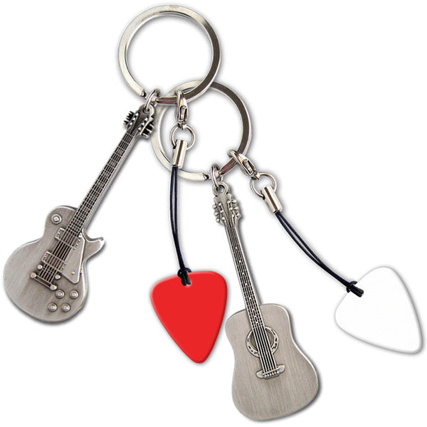 G-Poly Printed Pick Guitar Keyrings