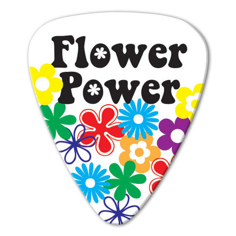 Hippie Theme - Flower Power Picks (10 pack)