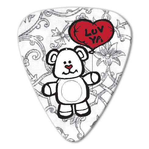 Love Theme - Teddy Bear Picks (10 pack)