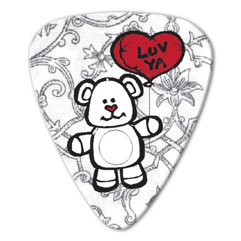 Love Theme - Teddy Bear Picks (10 pack)