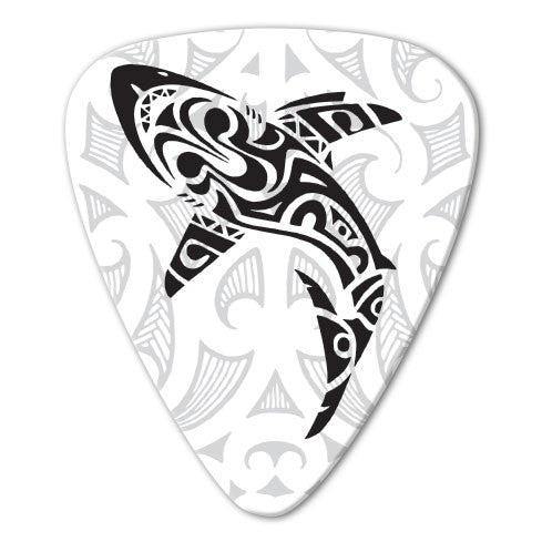 Maori Theme - Tribal Shark Picks (10 pack)