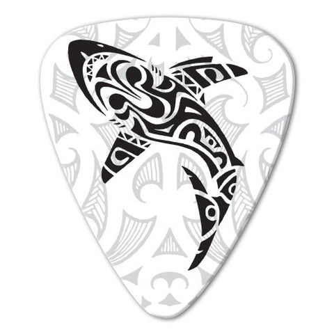 Maori Theme - Tribal Shark Picks (10 pack)