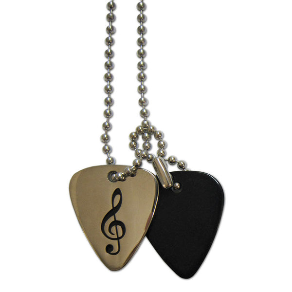 Pick Necklace - Treble Clef