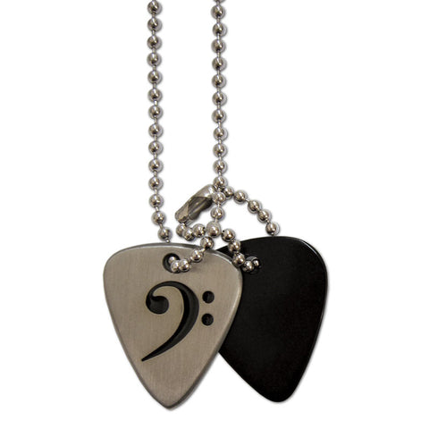 Pick Necklace - Bass Clef