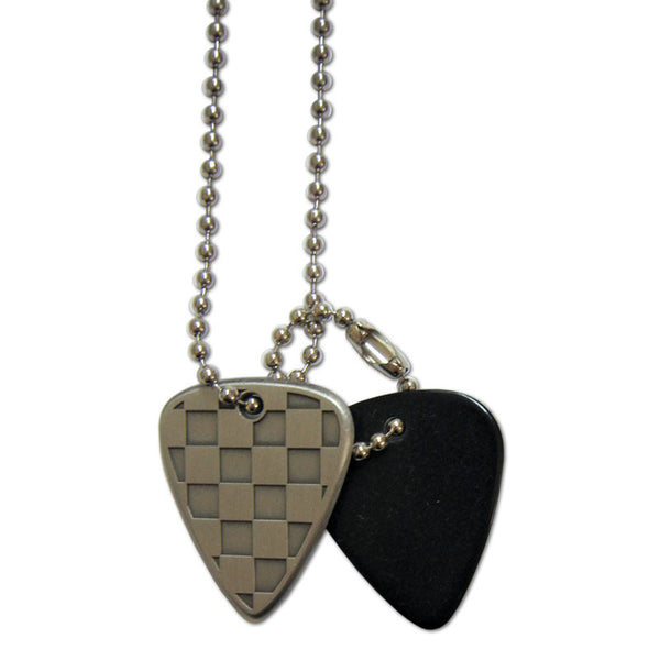 Pick Necklace - Checkerboard