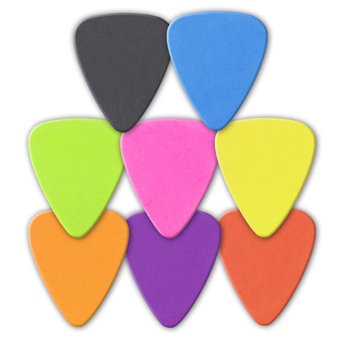 Delrinex ISO Shape Etched Picks - Double Sided