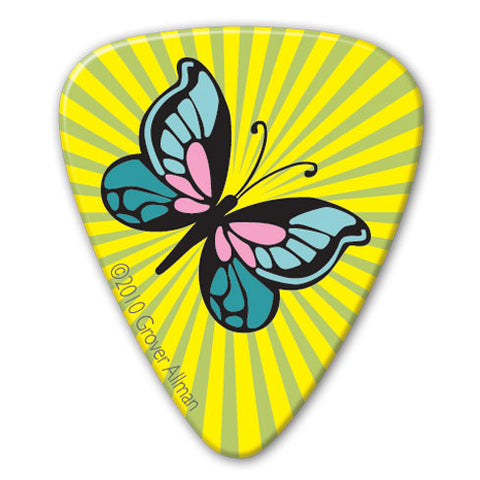 Rock Chick - Star Burst Butterfly Picks (10 pack)