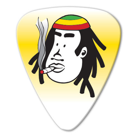 Reggae Theme - Rasta Man Picks (10 pack)