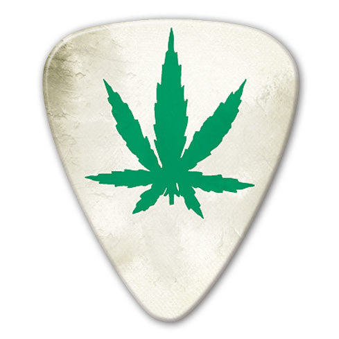 Retro Series - Hemp Leaf Picks (10 pack)