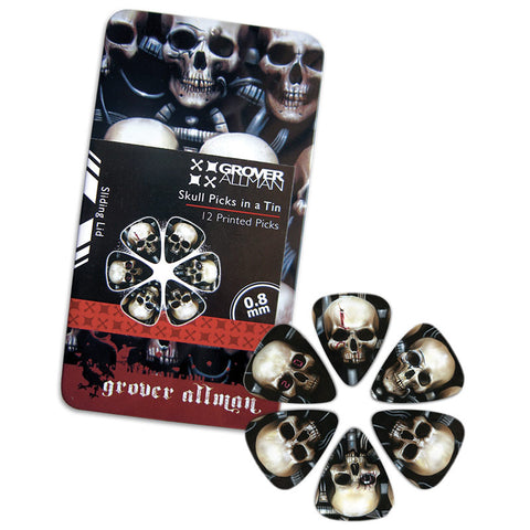 Pick Tin - Skull