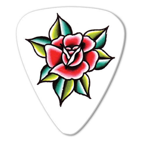Steen Jones - Red Flower Picks (10 pack)