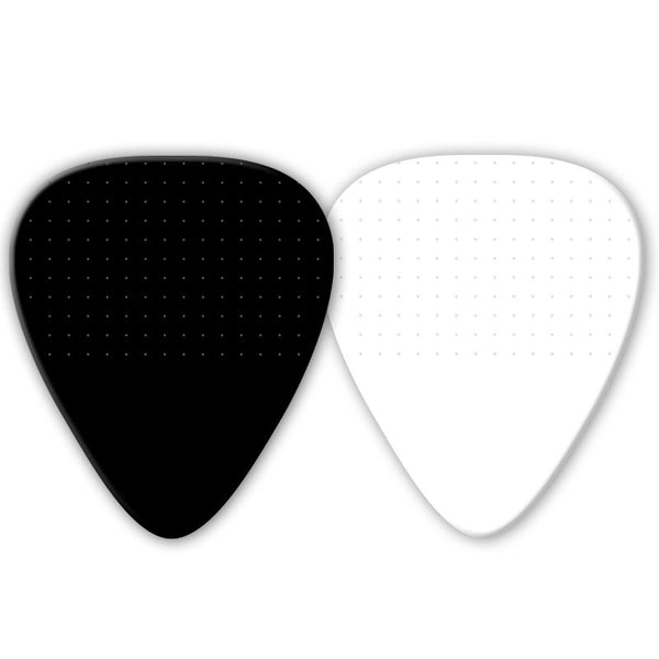 Celluloid Standard Shape TRU GRIP Picks - Double Sided