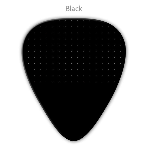 Celluloid Standard Shape TRU GRIP Picks - Single Sided