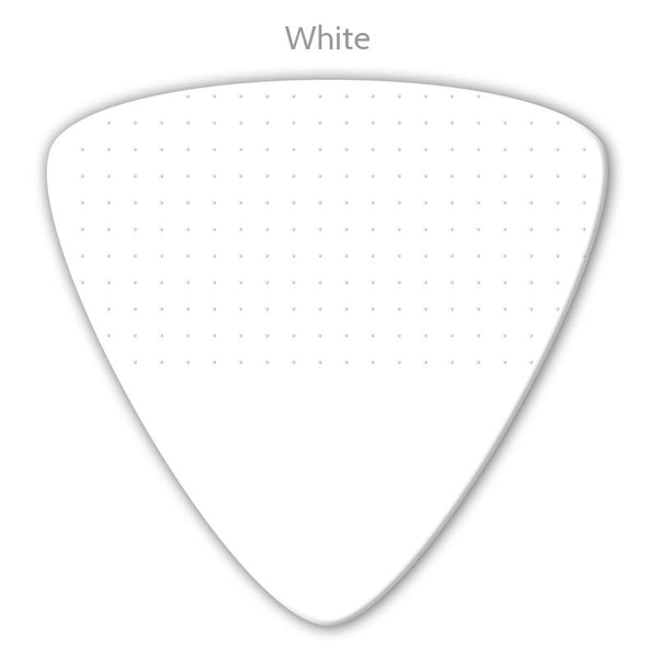 Celluloid Large Triangle Shape TRU GRIP Picks - Double Sided